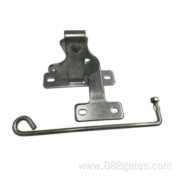 Zinc Plated Steel D Latch&Striker hook handle